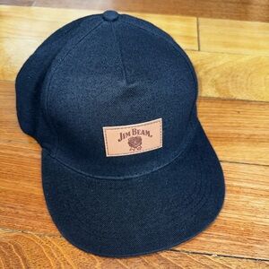 Jim Beam Black Snapback Hat